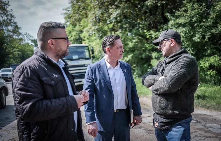 Csőtörés Miskolctapolcán2