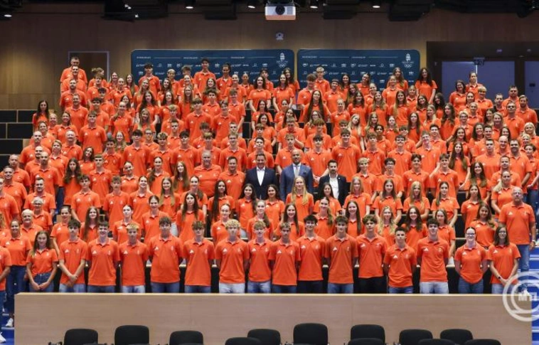 Európai Ifjúsági Olimpiai Fesztivál eskü, MTI