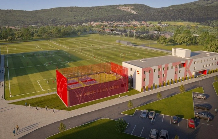 A DVTK edzőközpontjában pótolják a vármegyei I. osztályú találkozót. Fotó: magánarchívum