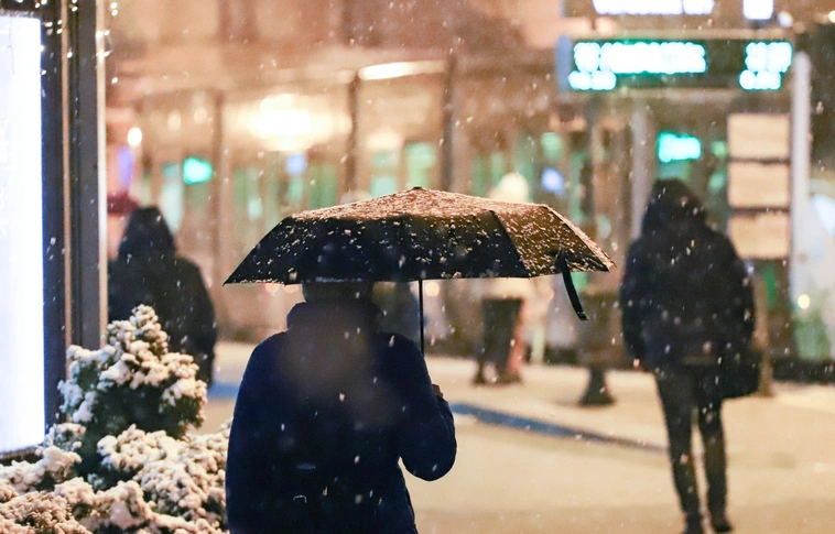 téli zsáner havazás 