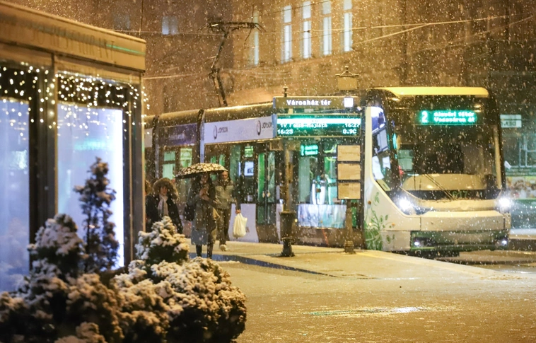 téli zsáner minap indító havazás