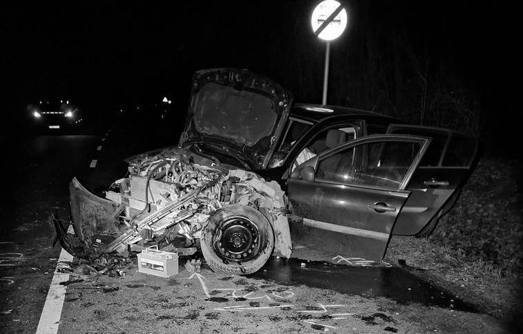 Halálos baleset történt Bükkaranyosnál. Forrás: Bükkszentkereszti Polgárőr Egyesület