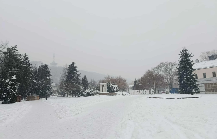 hó havazás Miskolc 2026 január 13