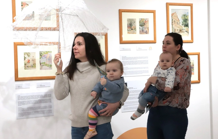 Herman Ottó Múzeum Babával a múzeumban. Fotó: Mocsári László