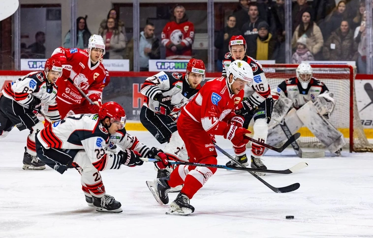 Simán nyertek a piros-fehérek Dunaújvárosban. Fotó: magánarchívum 