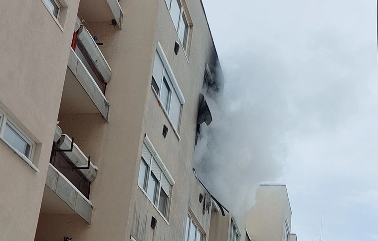 lakástűz illusztráció katasztrófavédelem