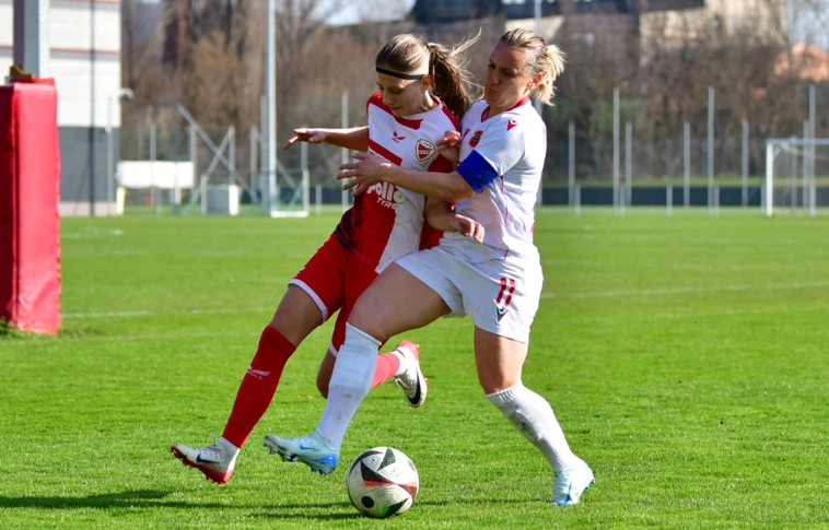 Szoros csatában marad alul a DVTK. Fotó: magánarchívum