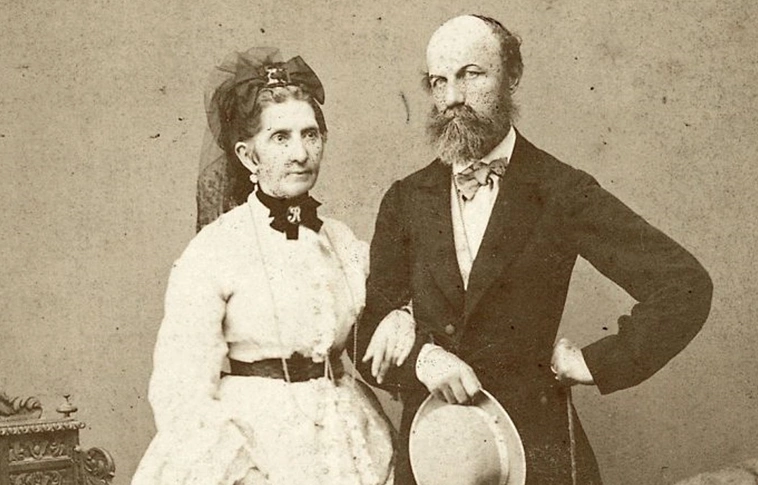 Laborfalvi Róza és Jókai Mór Miskolcon