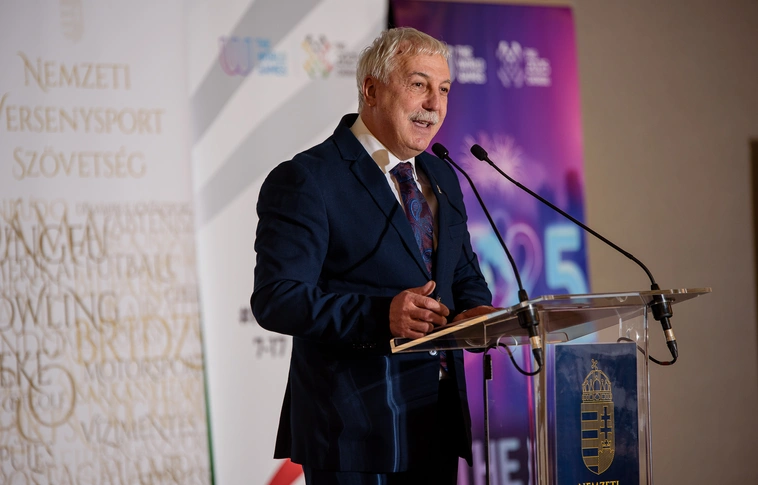 Dr. Mészáros János, a Magyar Karate Szövetség elnöke az esemény fővédnöke. Fotó: magánarchívum