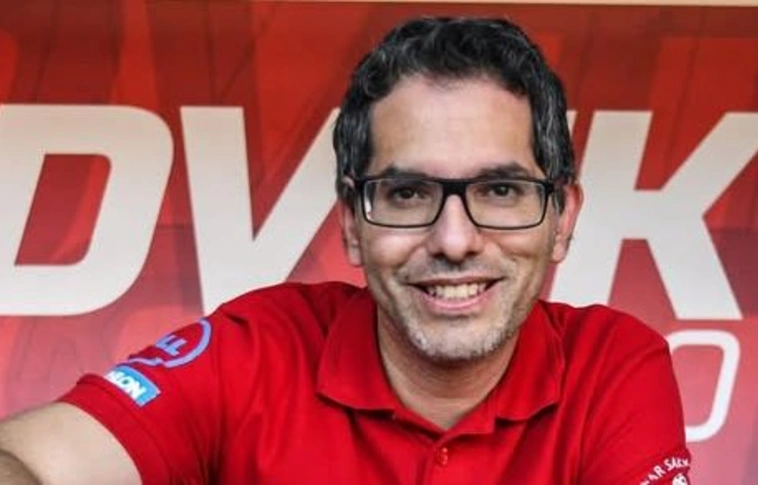 Zámbó Zoltán vébére készül. Fotó: magánarchívum