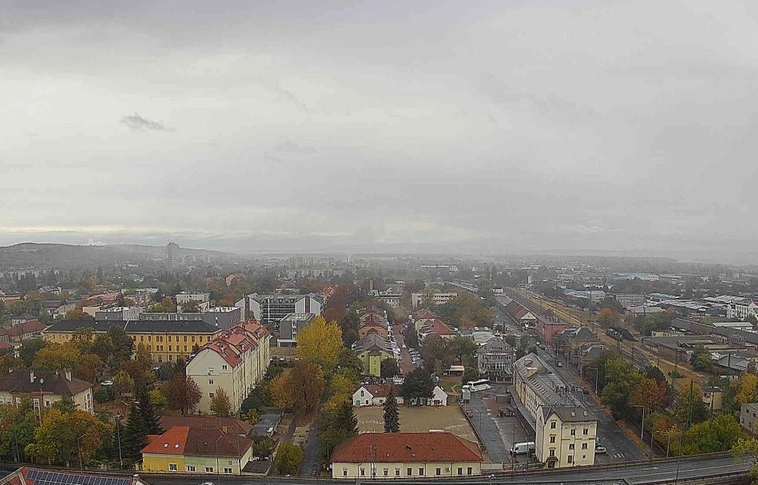 Miskolc eső_Átrium webkamera