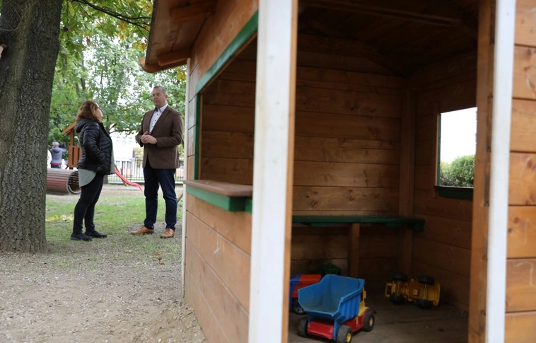 Fejlesztés a Bársony Óvodában. Fotó: Juhász Ákos