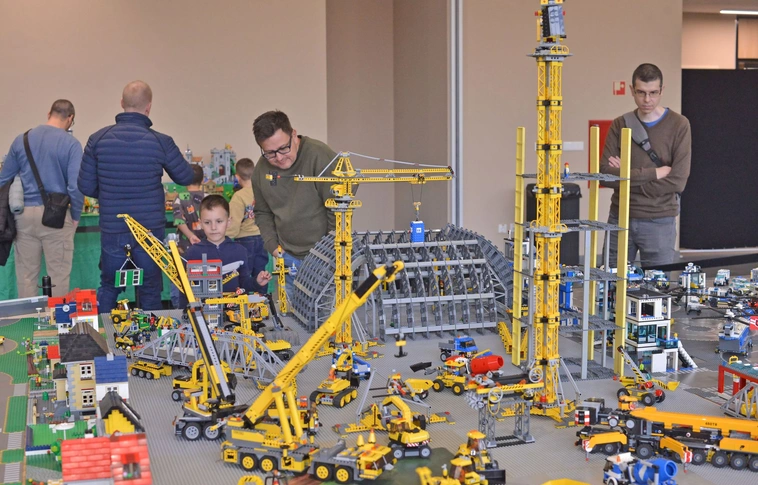LEGO-kiállítás a Miskolci Egyetemen. Fotó: Osztie Tibor
