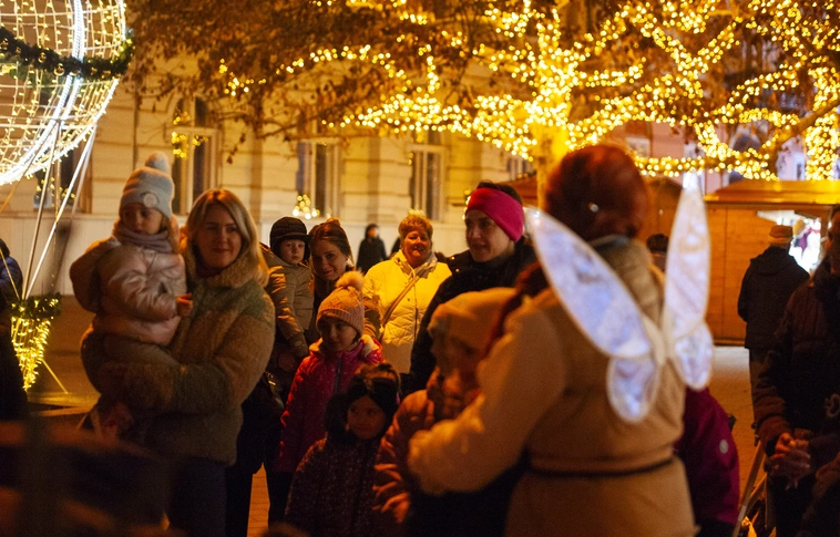Luca-napi programok Miskolc belvárosában. Fotó: Tóth Alexandra
