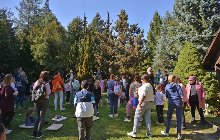 Húsvéti kincskereső játék az Avasi Arborétumban