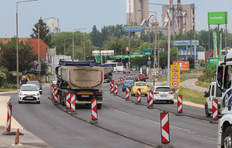 Folytatódik a 3-as számú főút felújítása