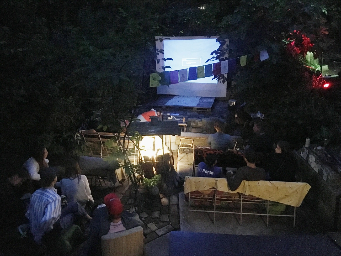 A Kinodomino egyik vetítése