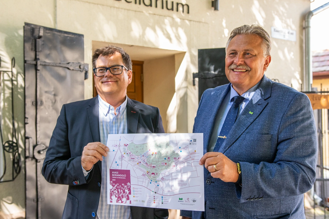 Veres Pál és Dr. Gyurcsik András