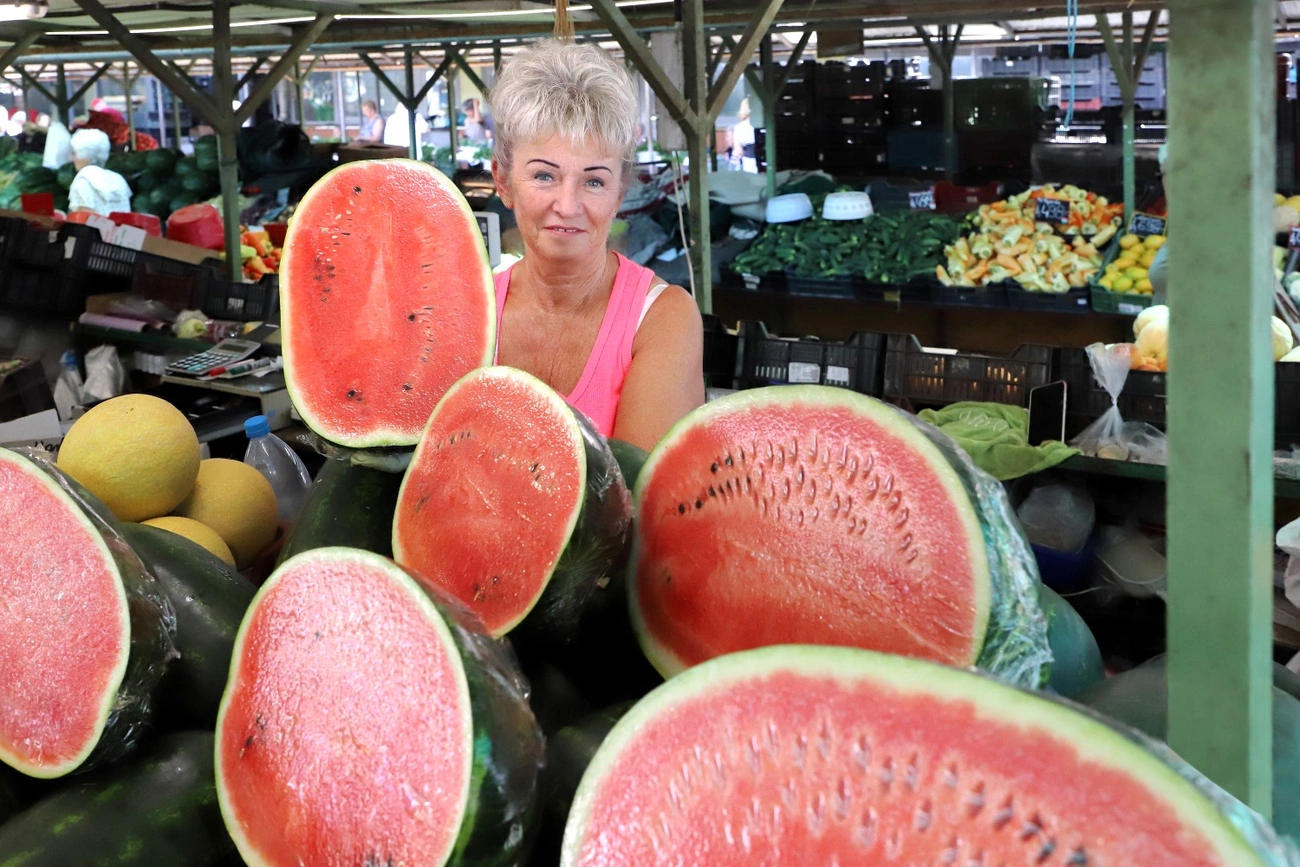 magyar dinnye búzatéri piac