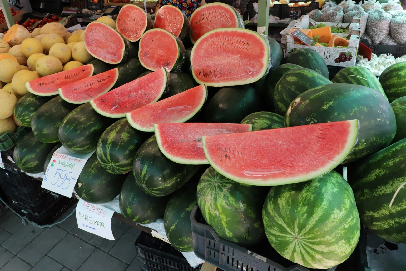 magyar dinnye búzatéri piac
