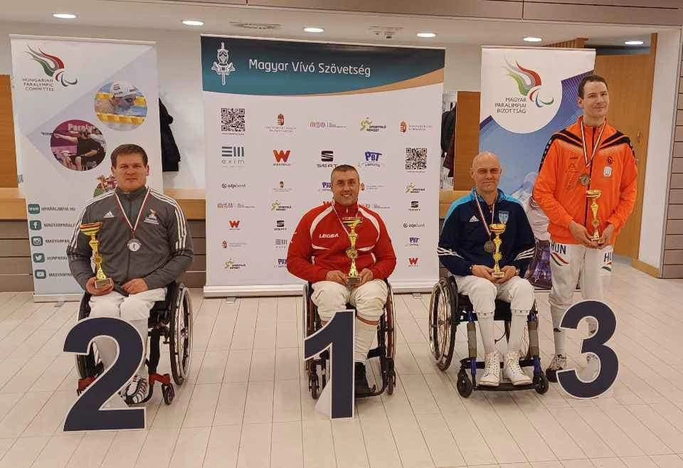 Gergely István kerekesszékes