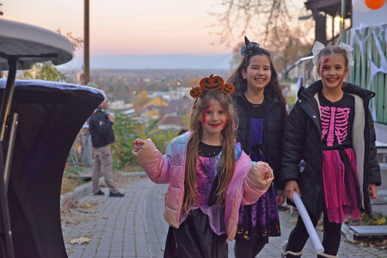 Halloween a Rácz soron. Fotó: Osztie Tibor