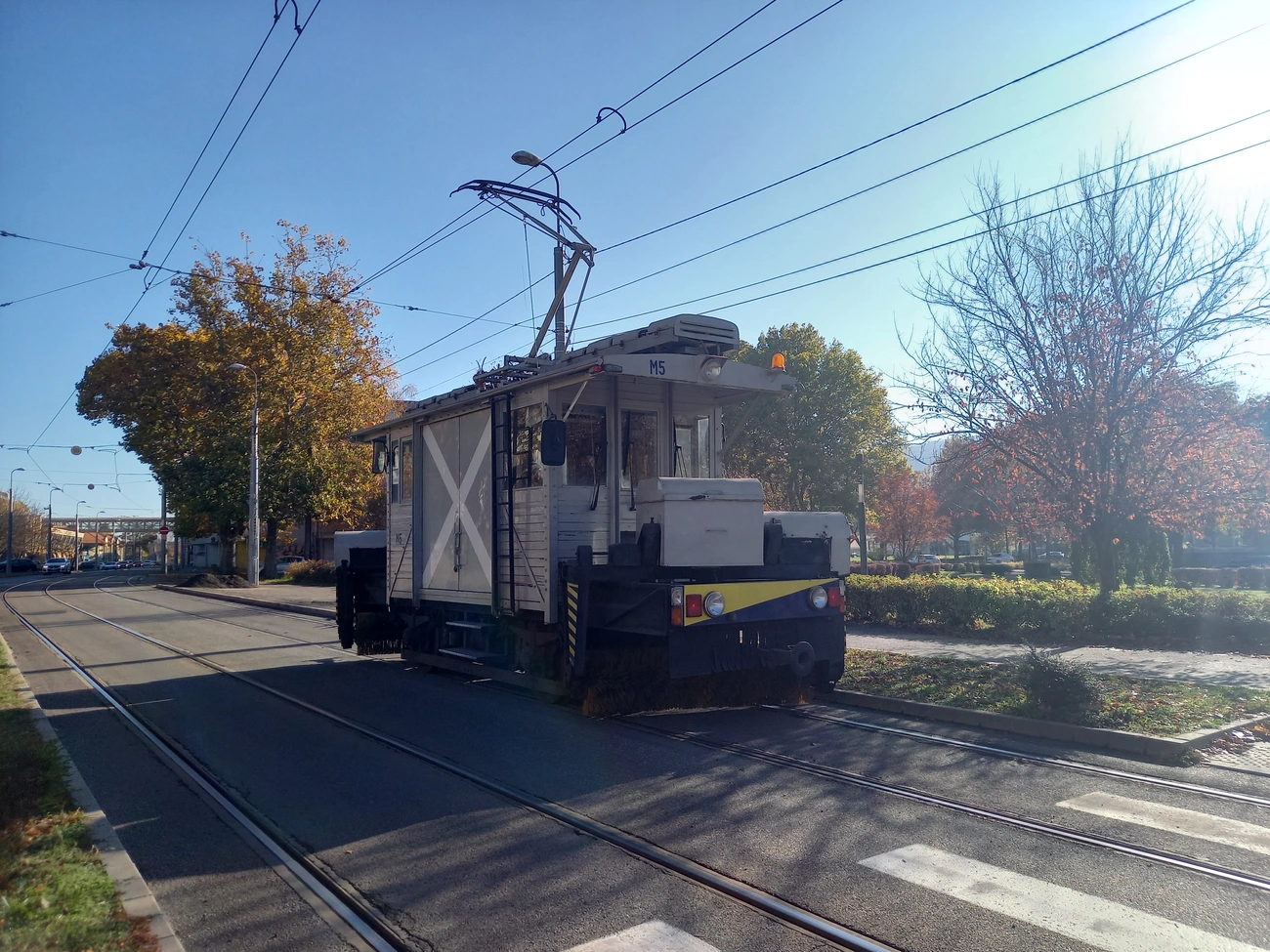 MVK százéves M5-ös hóseprő