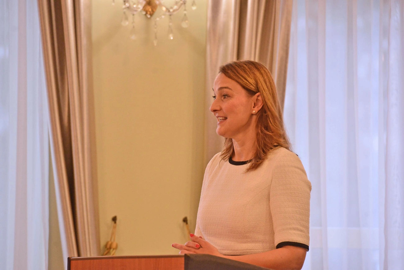 Novák Irén, a Kulturális és Innovációs Minisztérium művészetért és közösségi művelődésért felelős helyettes államtitkára