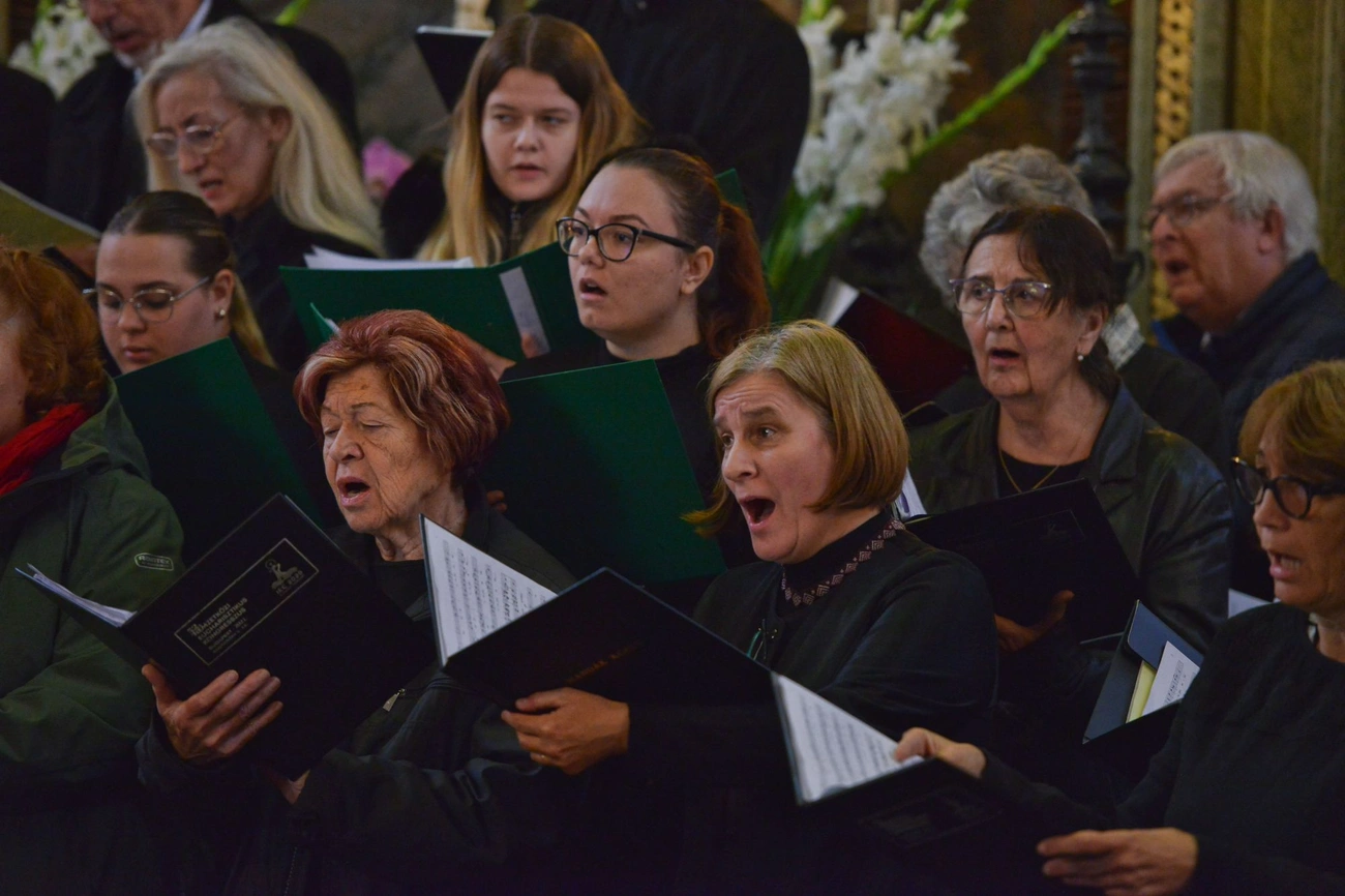Veczán Pál kórustalálkozó zárókoncertje 2024, Fotó: Osztie Tibor