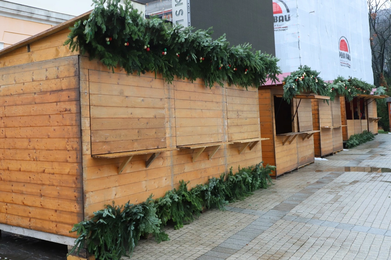 advent Miskolc bódé