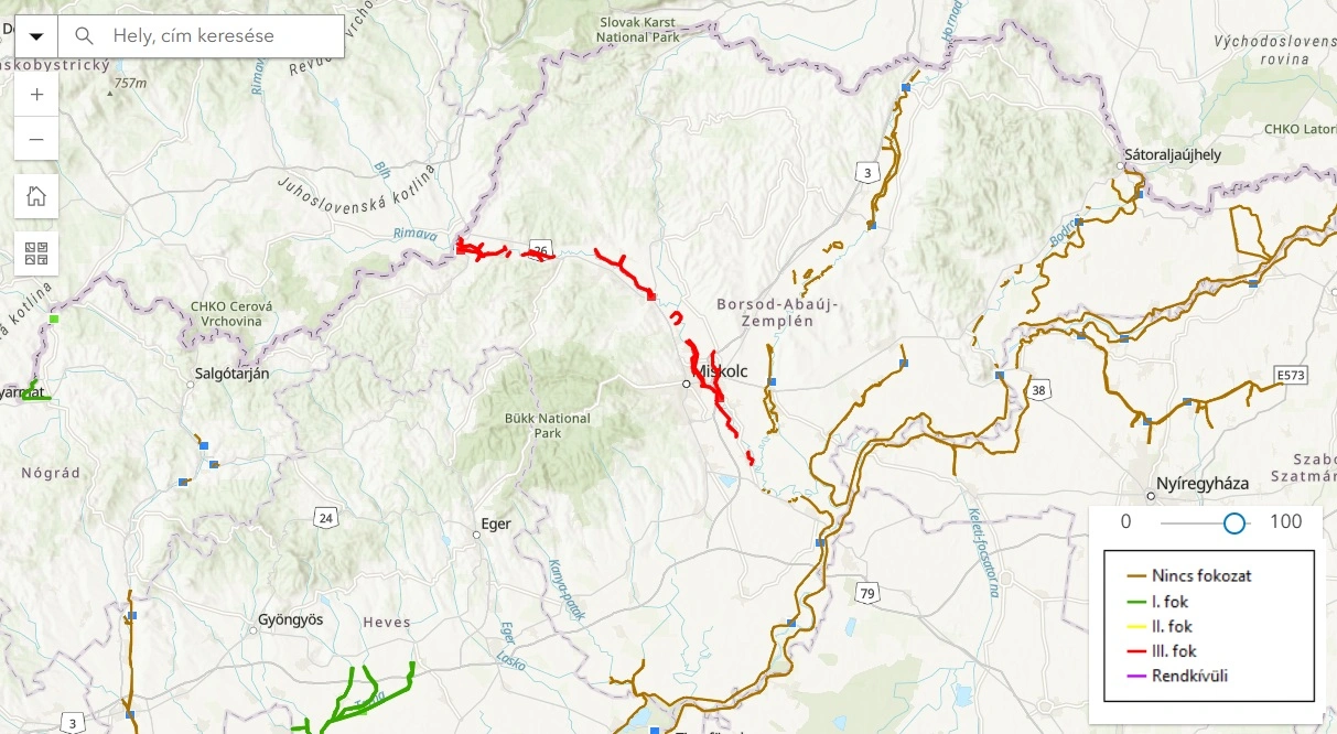 árvízvédelmi készültség