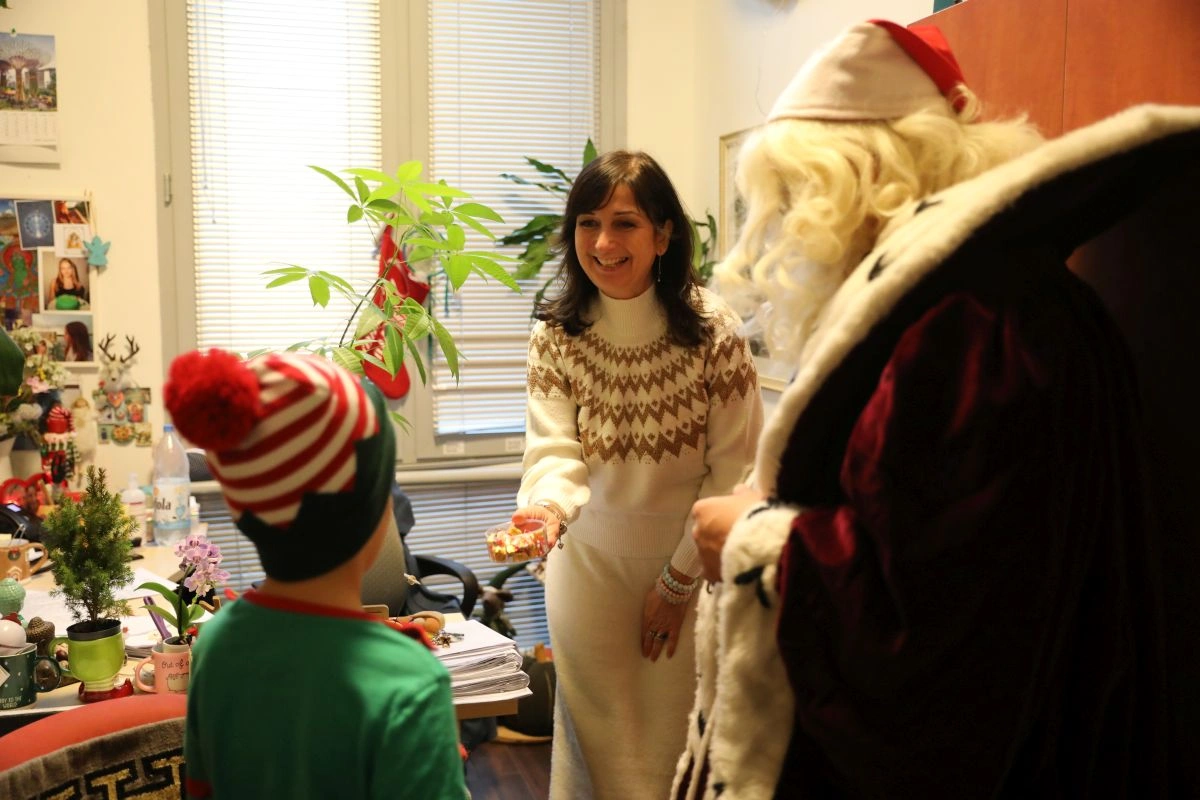 Mikulás a városházán