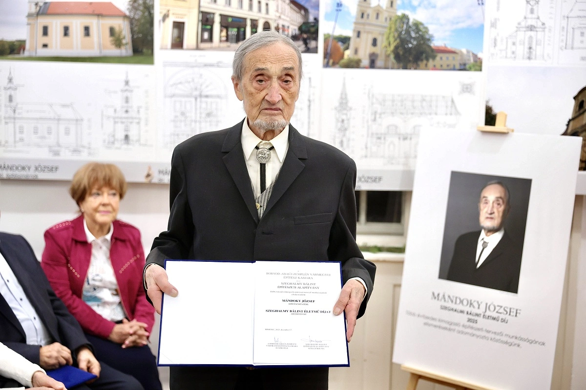 Szeghalmy Bálint építészforum. Fotó: Rogosz Péter