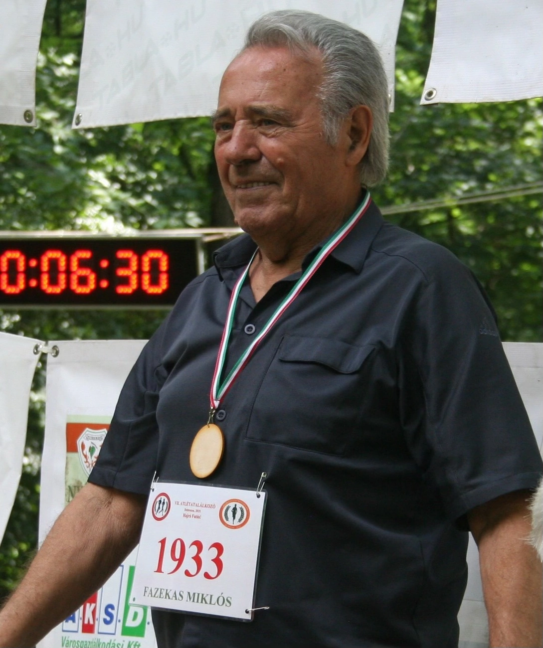 Kilencvenkét éves korában meghalt Fazekas Miklós, Miskolc és a vármegye atlétikai életének meghatározó személyisége.