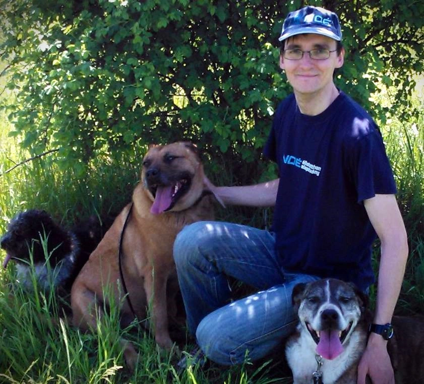 Pintér Attila, Szilveszteri Állatmentő Ügyelet vezetője. Fotó: Facebook