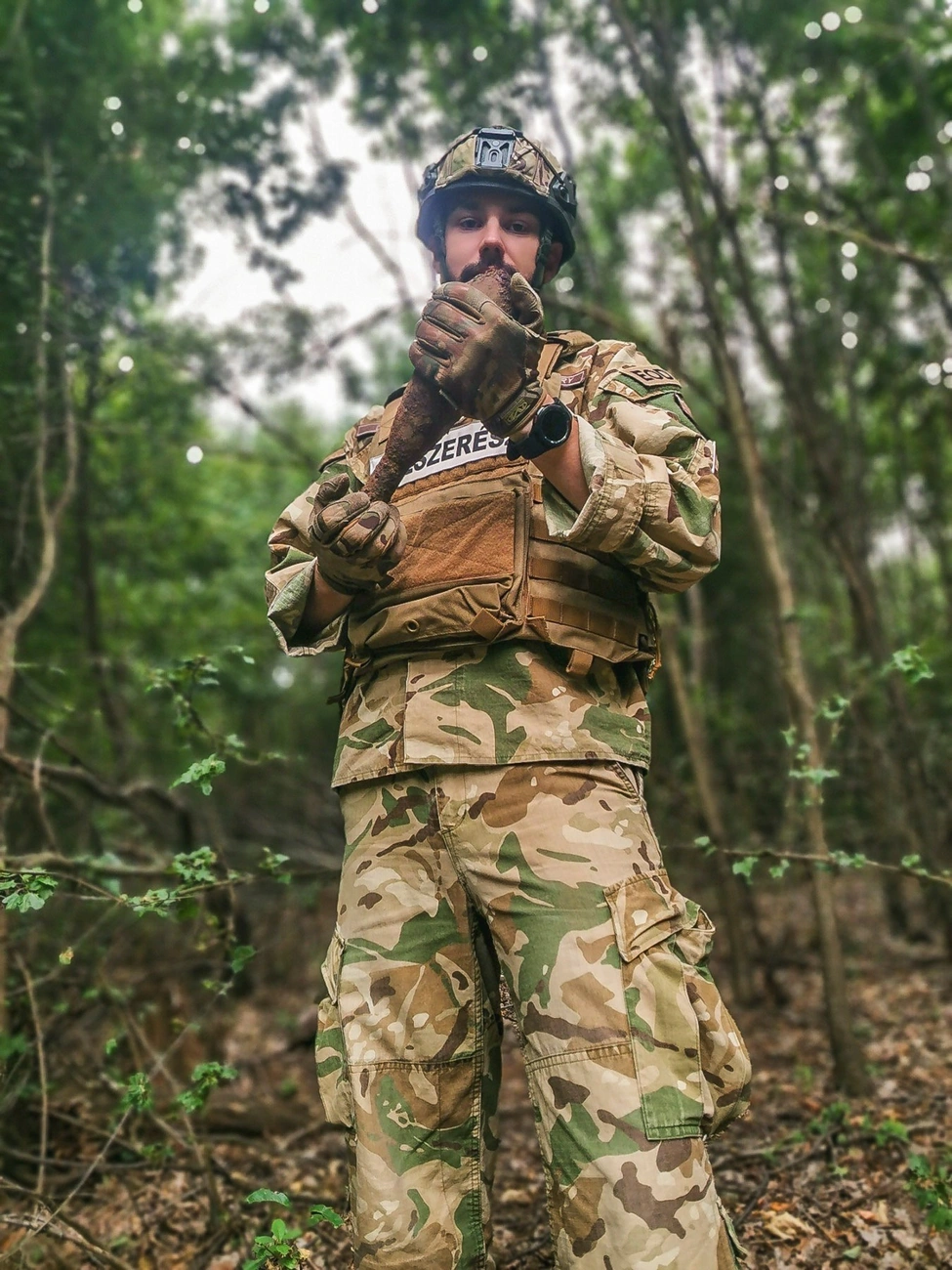 tűzszerész, Fotó: Facebook