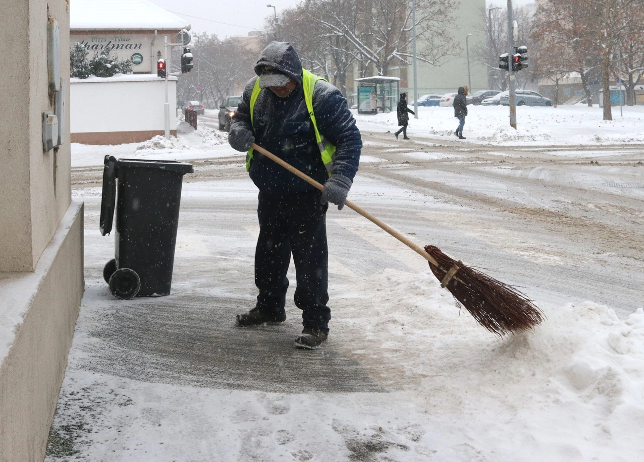 hólapátolás. Fotó: Mocsári László