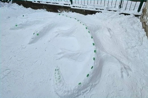 hósárkány. Fotó: MiskolcOn Facebook