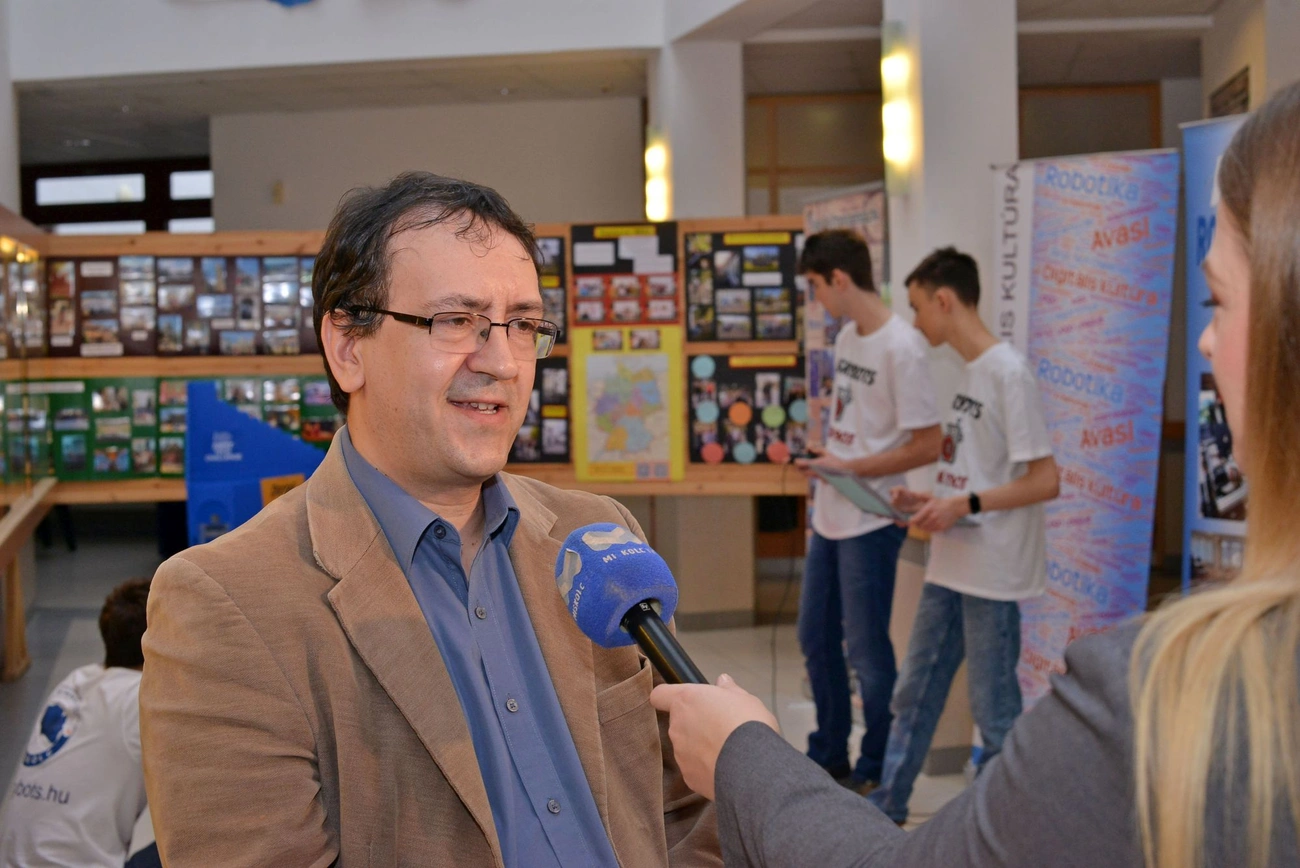 Avasi Gimnázium Lego robotika verseny. Fotó: Osztie Tibor