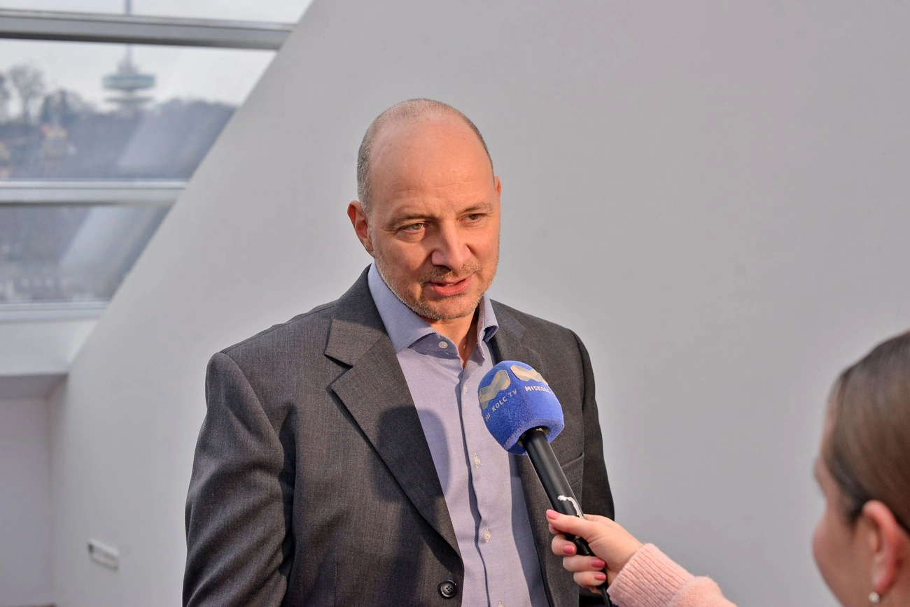 Sándor Zsolt, a Furmint Február Miskolc társszervezője. Fotók: Osztie Tibor