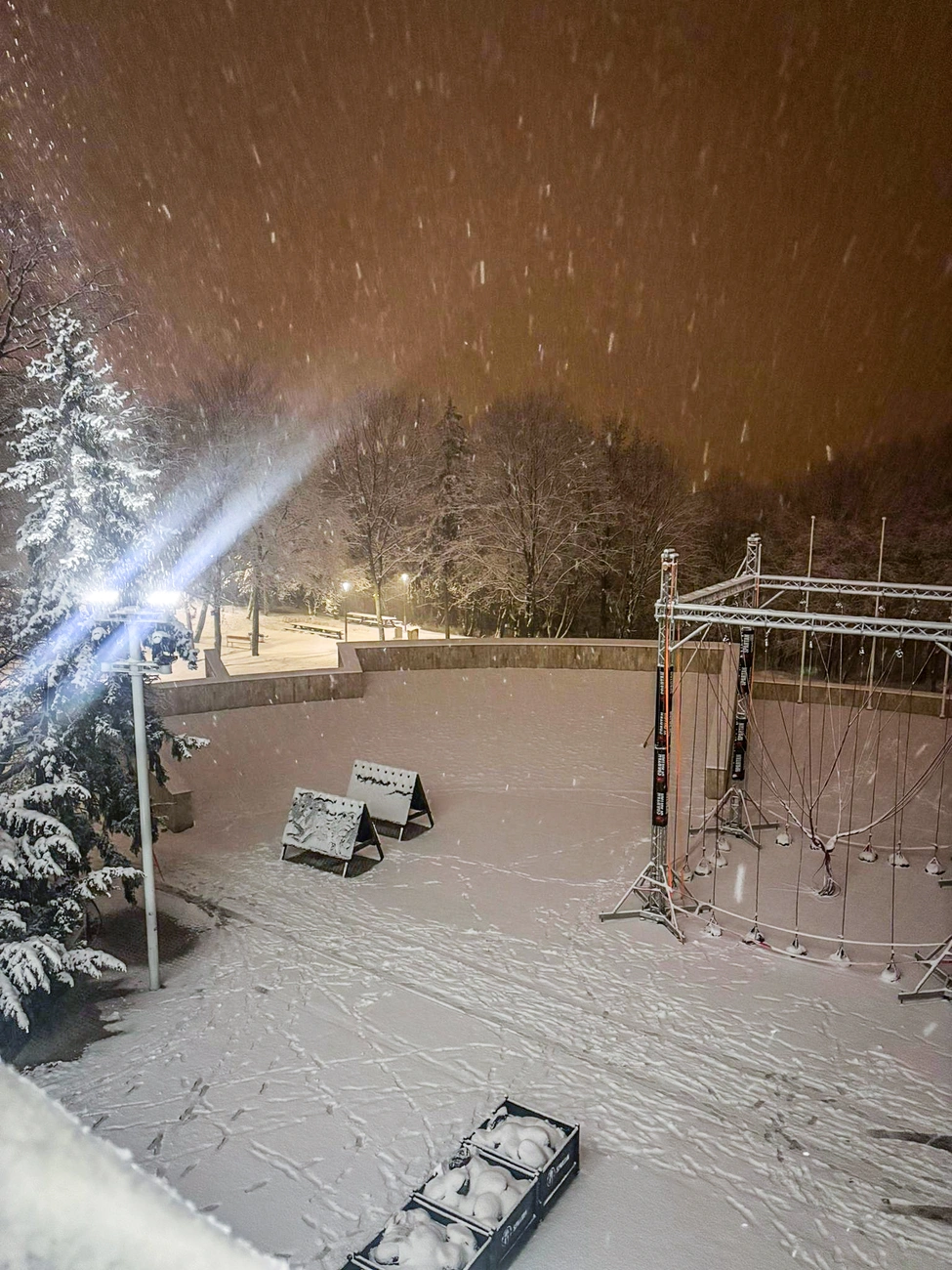 A versenypálya néhány akadálya. Fotó: Spartan Race Hungary