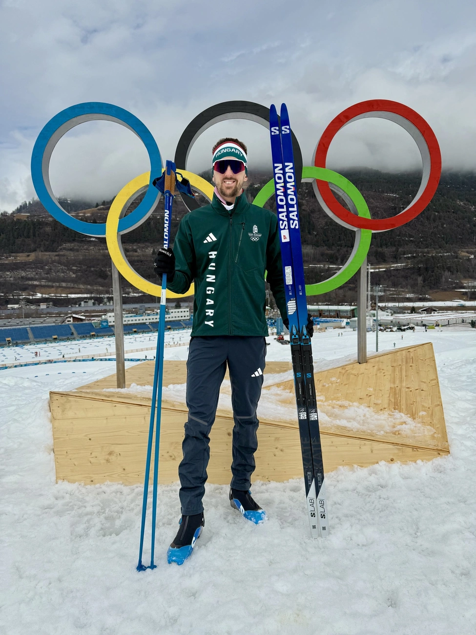 Büki Ádám befejezte téli olimpiai szereplését. Fotó: magánarchívum 