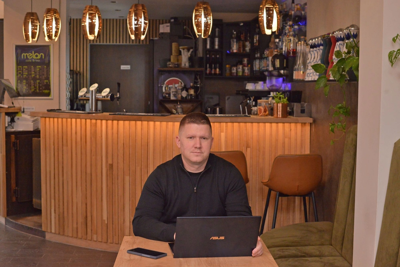 Lipták Ádám, a Kocsonyafesztivál főszervezője. Fotó: Osztie Tibor