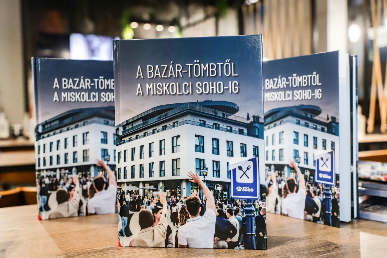 Reiman Zoltán: A Bazár-tömbtől a miskolci SOHO-ig. Fotó: Mocsári lászló