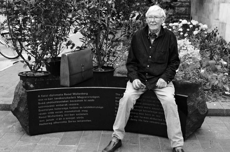 Kraitz Gusztáv szobrászművész. Fotó: Facebook