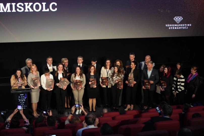 Városmarketing díjátadó. Fotó: magánarchívum