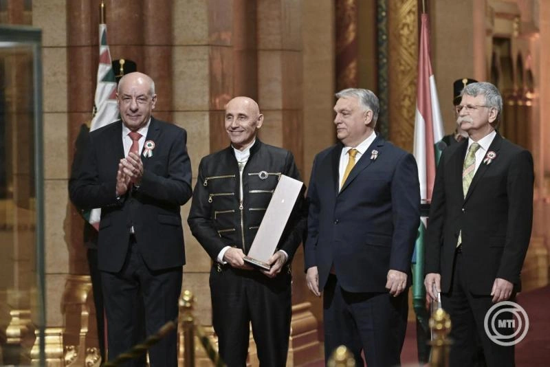 Pataky Attila Kossuth-díj. Fotó: MTI