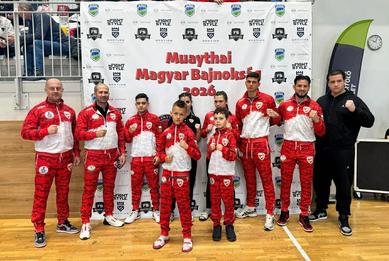 diósgyőri muaythai. Fotó: magánarchívum