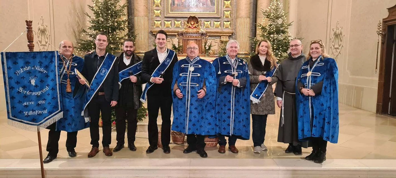 Borlovag avató. Fotó: Facebook