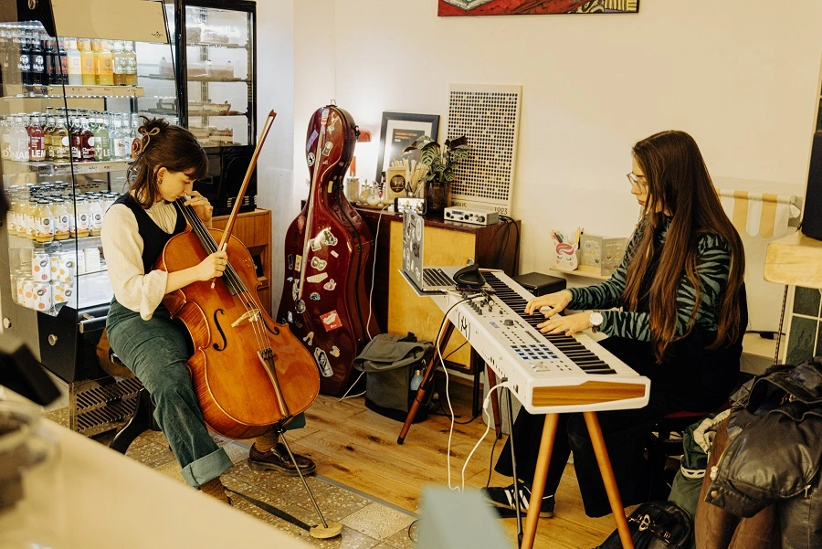 Góré Szabina kiállítása a Spirálban. Fotó: Matolcsi Fédra